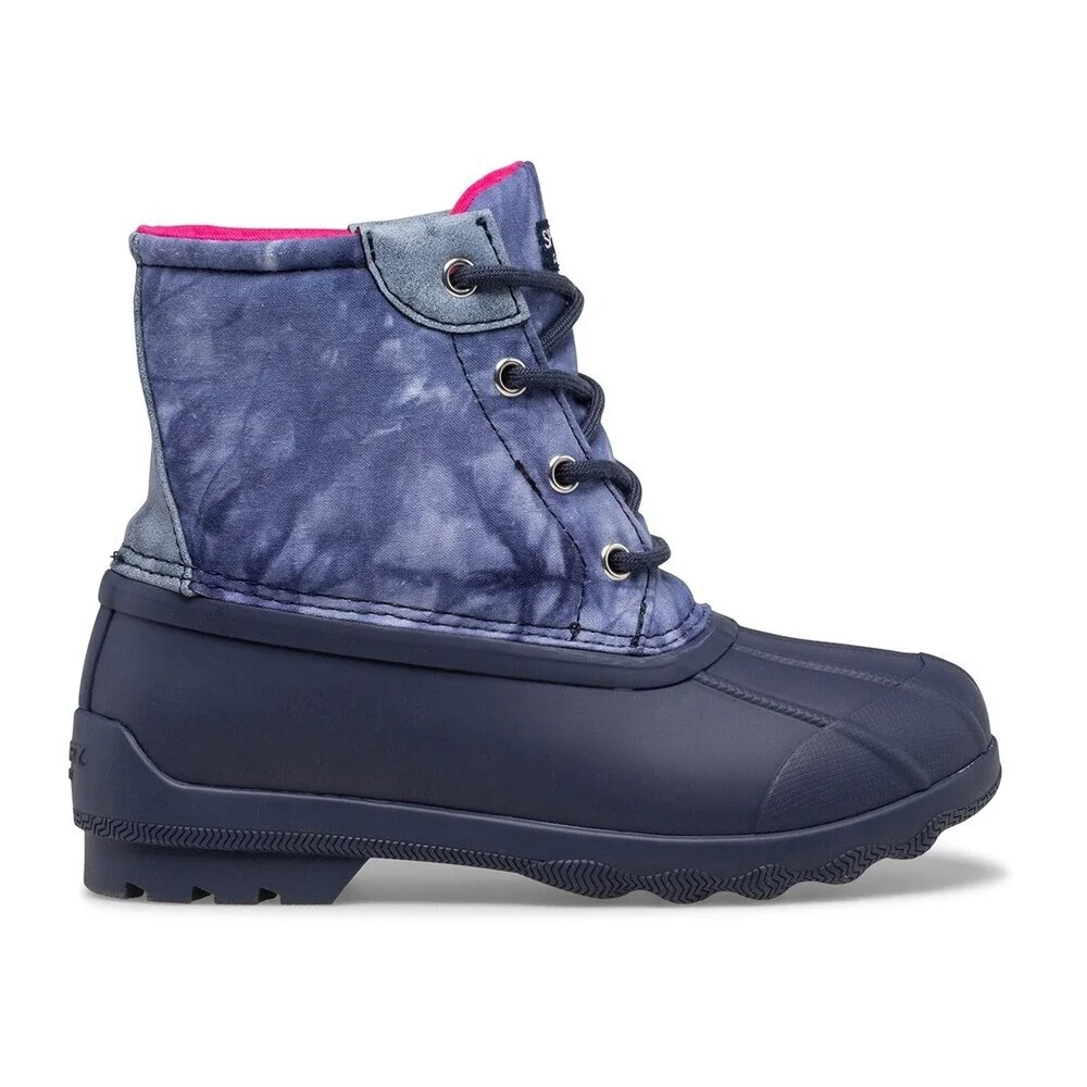Sperry Top-Sider SCL165398 Kids US 13 Navy Round Toe Ankle Duck Boots JOBB1109